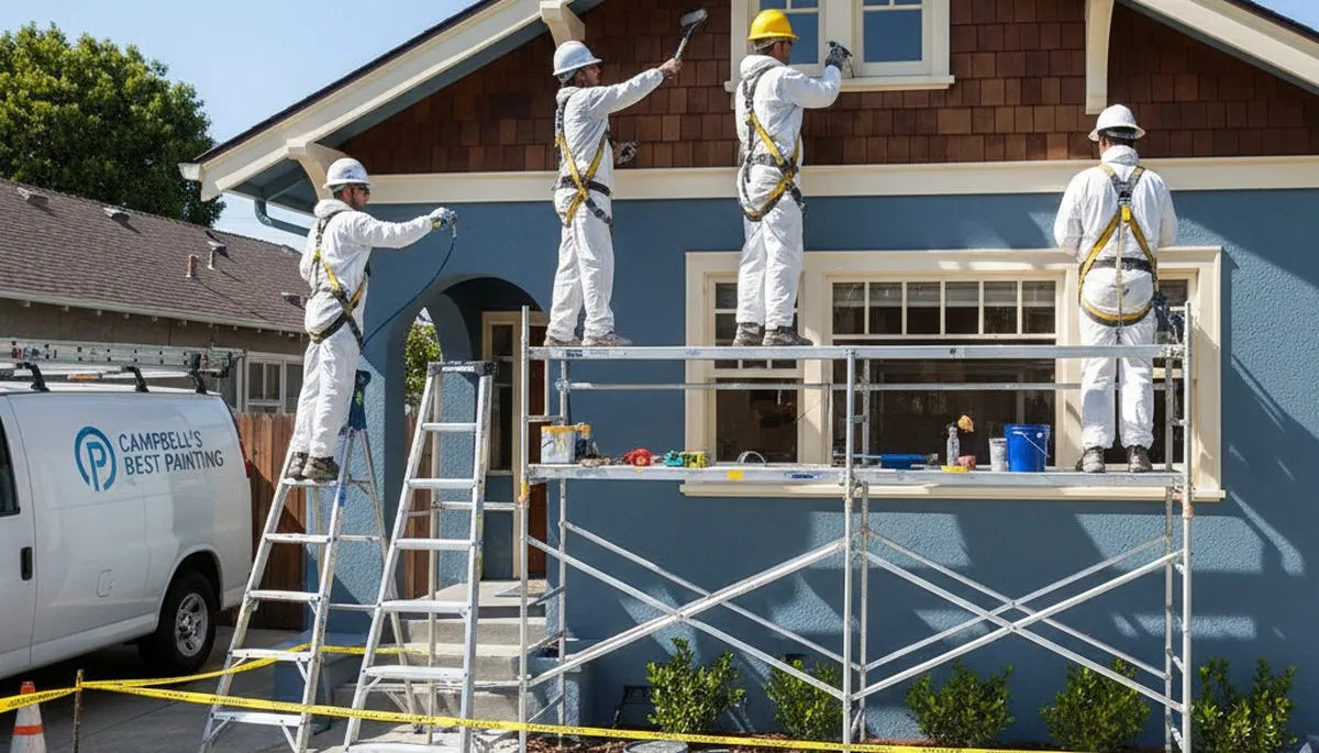 Mountain View, CA painters providing professional residential and commercial painting services