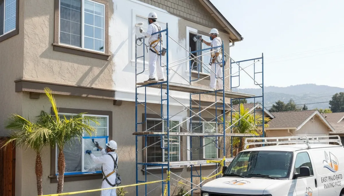 Painting contractors in Mountain View, CA providing professional interior and exterior painting services