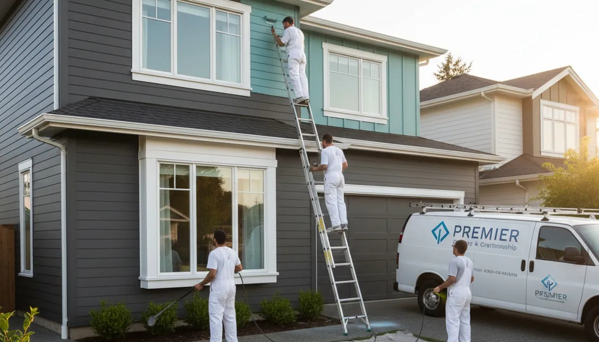 Mountain View, CA exterior house painting by Mountain View Paint Pros for durable curb appeal