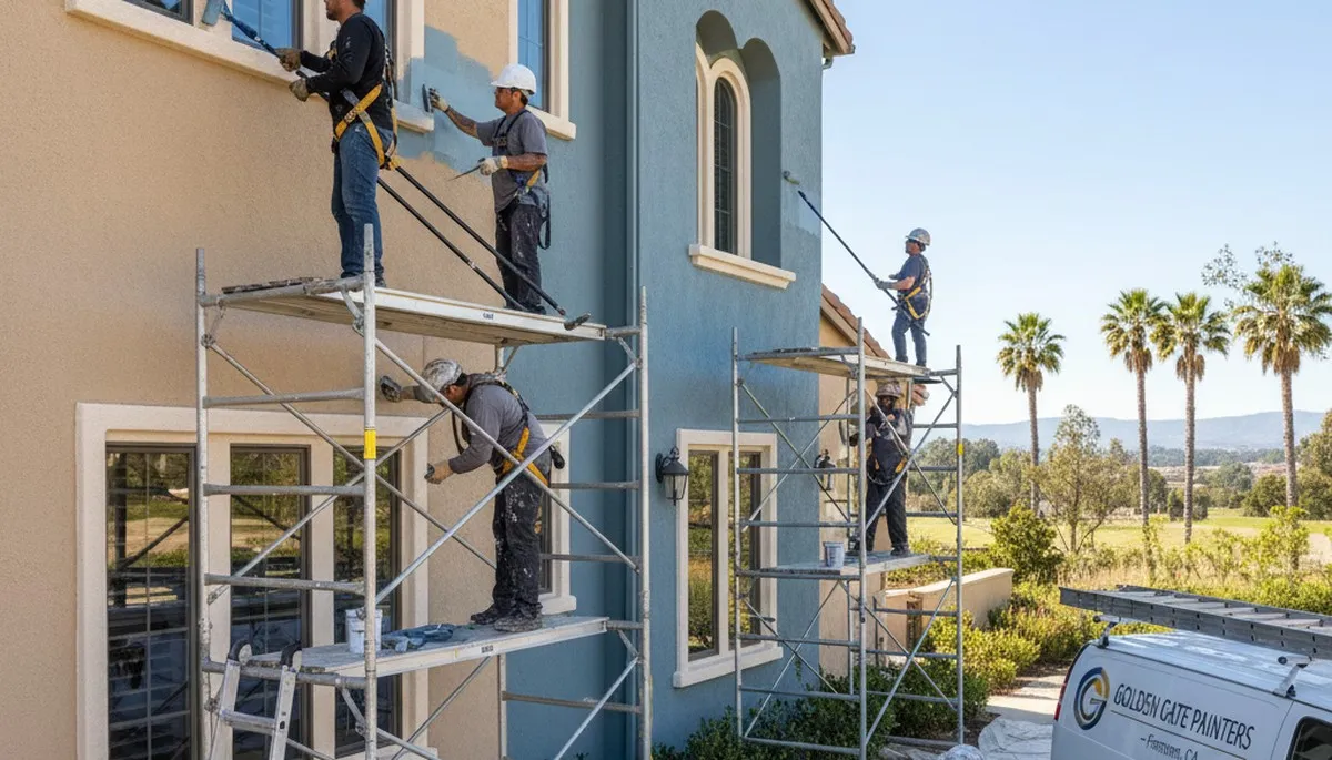 Mountain View, CA painting contractor serving homes and businesses with professional interior and exterior painting