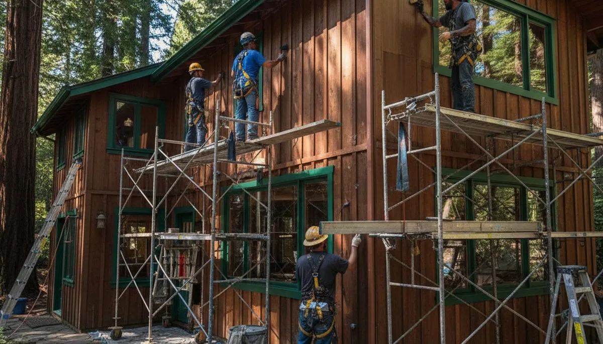 Painting contractors in Mountain View, CA providing professional interior and exterior painting services