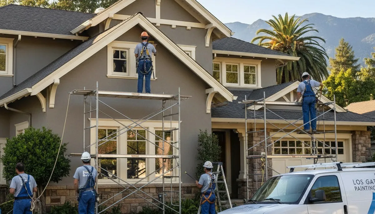 Mountain View, CA painters providing professional interior and exterior painting services