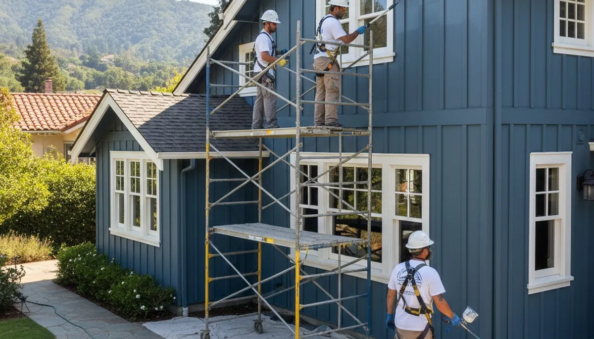 Mountain View, CA painting contractor for residential and commercial interior and exterior painting services